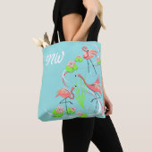 Flamingo Fandango Trio monogram tas multi-back (Dichtbij)