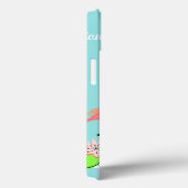 Flamingo Fandango Trio Name iPad case (Achterkant / Rechts)