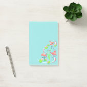 Flamingo Fandango Trio post-it noot verticaal Post-it® Notes (Kantoor)