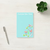 Flamingo Fandango Trio Tekst na de verticale notit Post-it® Notes (Kantoor)