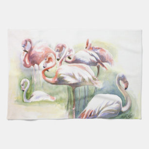 Flamingo Fiesta Kitchen Towel Theedoek