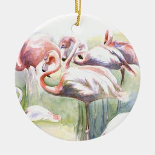 Flamingo Fiesta Ornament (Voorkant)