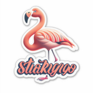 Flamingo Flair Decoreren met stijlvolle Stickers