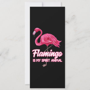 Flamingo   Flamingo Spirit Animal Tropical Bird Kaart