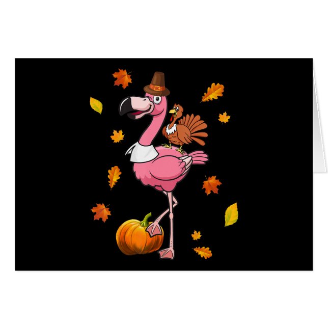 Flamingo | Flamingo Thanksgiving Halloween (Voorkant Horizontaal)