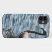 Flamingo Fledgling Waterverf Case-Mate iPhone Case (Achterkant (horizontaal))