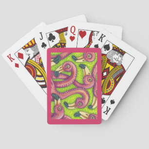 Flamingo Fling Colorful Pink PLAYING CARDS Pokerkaarten