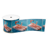 Flamingo Floating With a Cocktail In a Pool Lint (Spoel)