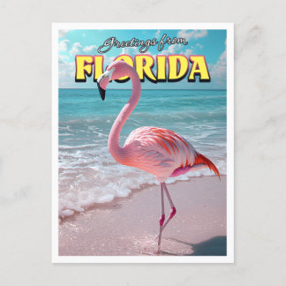 Flamingo Florida Briefkaart