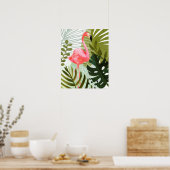 Flamingo Forest Poster (Keuken)
