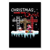 Flamingo | Funny Flamingo Witch Halloween Kaart (Achterkant)