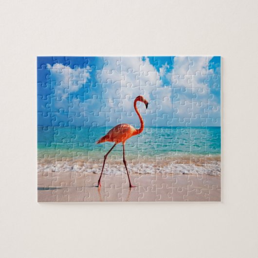 Flamingo Game Puzzle Legpuzzel (Horizontaal)