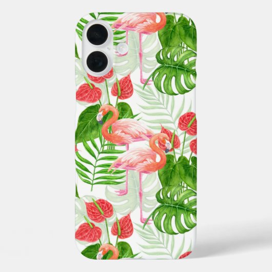 Flamingo garden Case-Mate iPhone case (Achterkant)