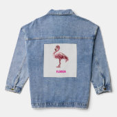 Flamingo gemalter pinker Flamingo  (Verso)