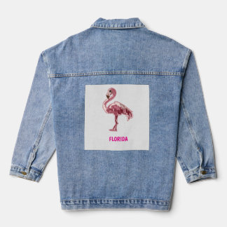 Flamingo gemalter pinker Flamingo 