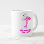 Flamingo Glory Extra Grote Beker (Voorkant rechts)