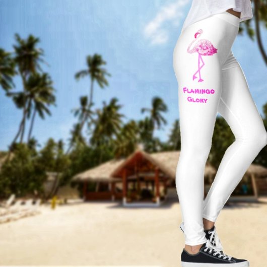Flamingo Glory Leggings