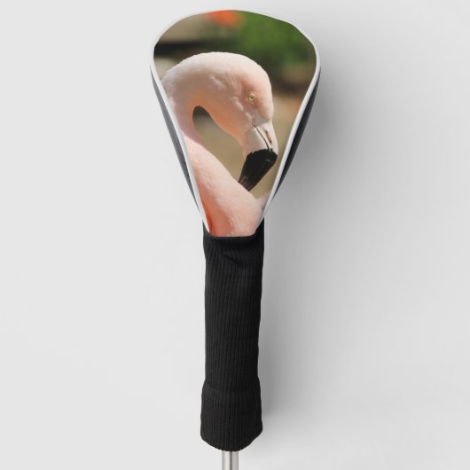 Flamingo Golfheadcover (Voorkant)