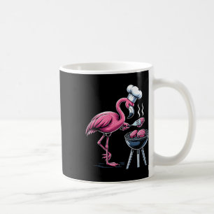 Flamingo Grillgrillbarbecue BBQ voor mannen Vrouwe Koffiemok