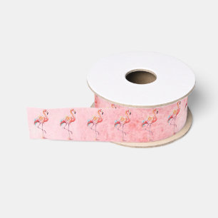 Flamingo Grosgrain Lint