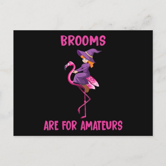 Flamingo | Halloween kostuum Flamingoween Uitnodiging Briefkaart (Voorkant)