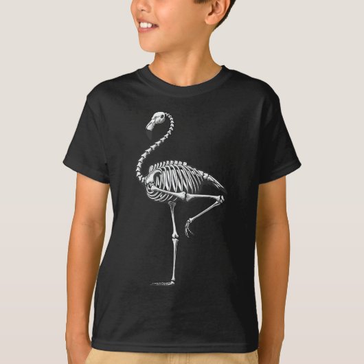 Flamingo Halloween T-shirt (Voorkant)