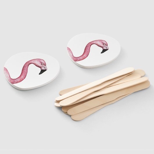 Flamingo Handwaaier (Niet-gemonteerd)