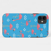 Flamingo Hoesje-Mate iPhone Case (Achterkant (horizontaal))