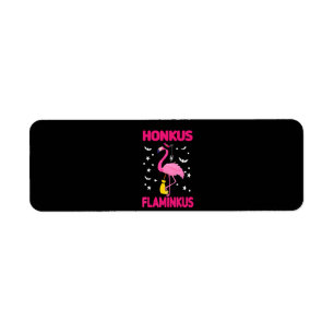 Flamingo Honkus Flaminkus Cadeau Halloween Flamin Etiket