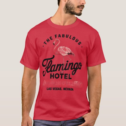 Flamingo Hotel (2) T-shirt (Voorkant)