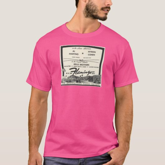 Flamingo Hotel T-shirt (Voorkant)