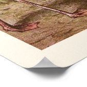 Flamingo Illustratie Print (Hoek)