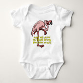 Flamingo Incontinence Romper (Voorkant)