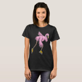 Flamingo Inline schaatsen Roller schaatsen T-shirt (Voorkant volledig)