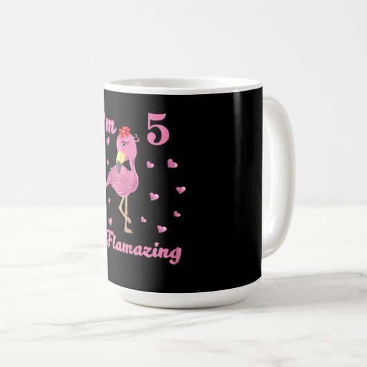 Flamingo I's 5 en Flamazing Koffiemok (Voorkant rechts)