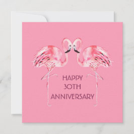 Flamingo Jubileum Card Kaart