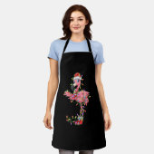 Flamingo kerstcadeaus voor kerstcadeaus Kerstmis — Schort (Gedragen)