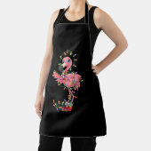 Flamingo kerstcadeautjes lantaarns roze vloed schort (Insitu)