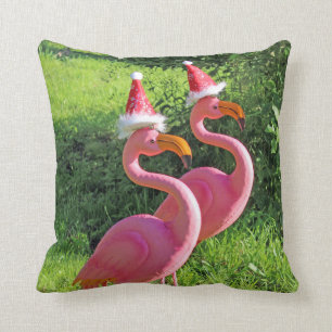 Flamingo Kerstmis Pillow! Kussen