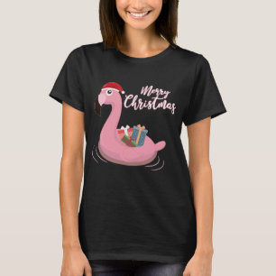 Flamingo Kerstmis T-shirt