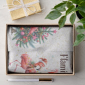 Flamingo Kerstthema Tissuepapier (Geschenk)