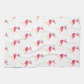 Flamingo keukenhanddoek (Horizontaal)