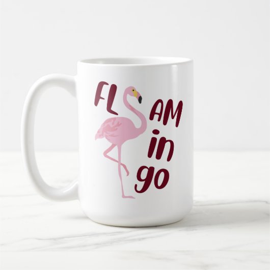 Flamingo Koffiemok (Links)