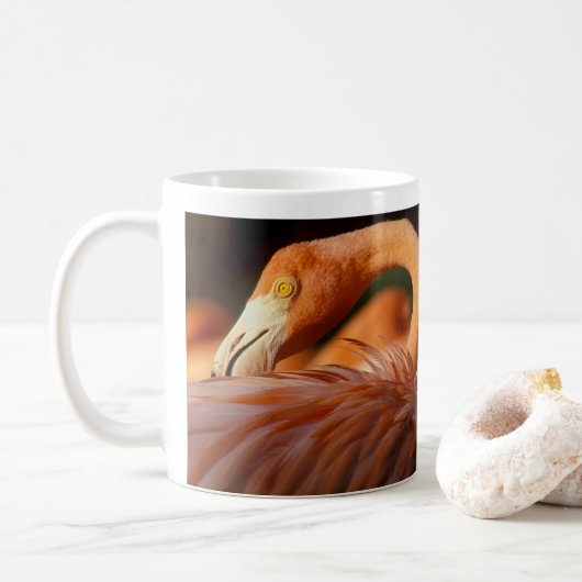 Flamingo Koffiemok (Met donut)