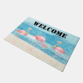 Flamingo Kustdeur Mat (Schuin)