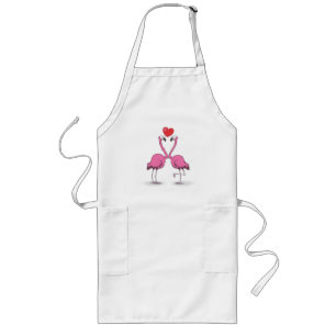 Flamingo Lang Schort