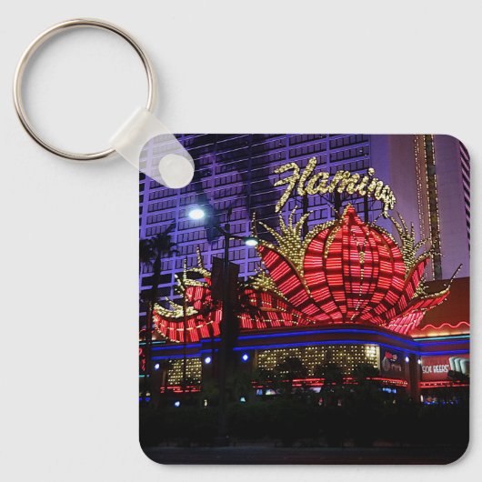 Flamingo Las Vegas Hotel #1 Sleutelhanger (Voorkant)
