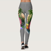 Flamingo Leggings (Achterkant)