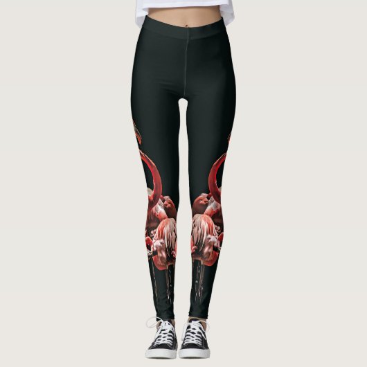 flamingo leggings (Voorkant)