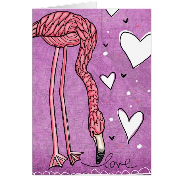 flamingo liefde (Voorkant)